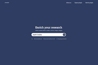 UX Case Study: Encouraging Secondary Research in Design