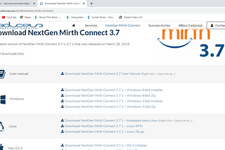 How do Download and Installation of Mirth Connect