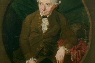 A portrait of Immanuel Kant.