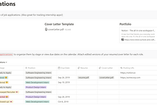 The BEST way to track your job applications! ✔