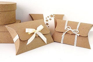 Pillow box packaging | Pillow box wholesale