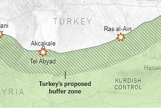 Turkey’s Bombing Targets in Syria