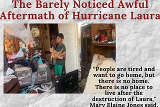 A Mostly Ignored Hurricane Ordeal for My Friends and Family
