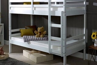 Single Wooden Bunk Beds for Children