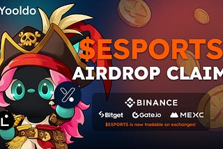 Yooldo $ESPORTS Airdrop Claim Is Live!