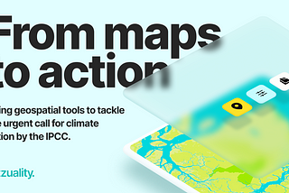 Geospatial tools to answer the IPCC’s call for climate action