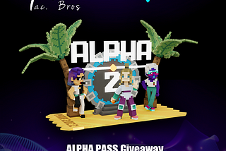 FacBrox X The Sandbox Korea Alpha pass Giveaway campaign