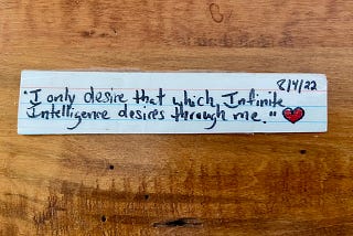 Intuitive Money Journaling: Day 1