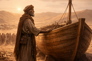 Fable: The Man Who Built A Boat in the Desert