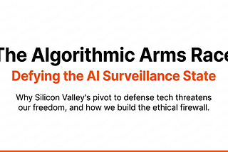 Why We Must All Support Anthropic’s Stand Against AI Surveillance and Weapons Systems