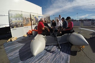 Forced From Home: Doctors Without Borders Make Waves at Santa Monica Pier