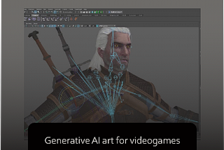 Generative AI art for videogames