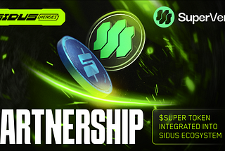Groundbreaking News — Sidus Heroes Partners With Gaming Web3 Network SuperVerse