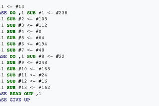 Arcane Programming: INTERCAL