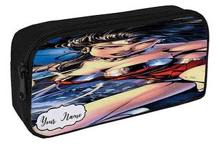 Givostore Wonder Woman Dc Comics Custom Personalized Name Pencil Case