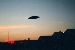 UFO over Fresno, California