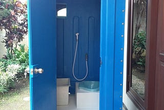 Portable Toilet Fiber — Murah, Siap Pakai