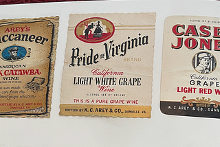 How is a Danville Bottling Company Connected to California Wine?