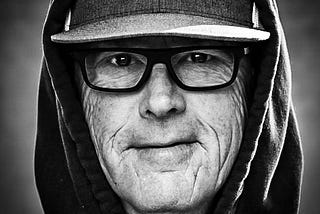Self portrait of author, Clifford Jones