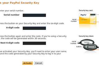 Set up 2FA (Two Factor Authentication) for PayPal with Google Authenticator (or other TOTP client)