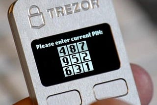 Trezor One Pin Recovery — KeychainX