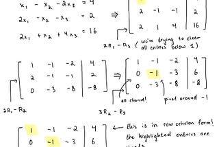 Linear Algebra 2: Echelon Matrix Forms