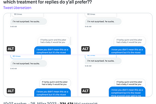 Twitter Chat Replies: Refining Design by Embracing the Details