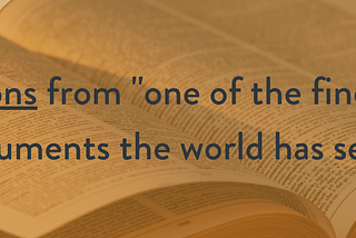 3 sales lessons from “one of the finest mystical documents the world has seen”​