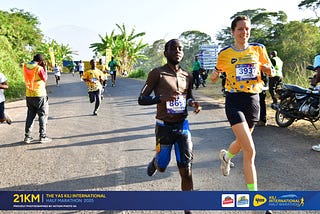 I cycled 360 km in a day just to ran in the Kili Marathon the next day