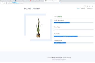 SMART PLANT ENVIRONMENT MONITORING SYSTEM [DEVICE] (Plantarum V1.0)