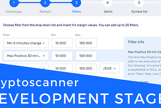 Cryptonews 1.0 is starting soon; Cryptoscanner - development phase