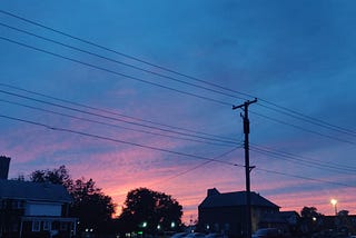 Skies have such a special place in my heart, taken on one random evening stroll