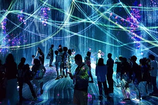 teamLab Borderless Tokyo, Digital Art Museum, 2019 (Copyright Ivo Ruckstuhl)