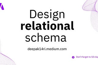 Relational Schema for Shopping Website