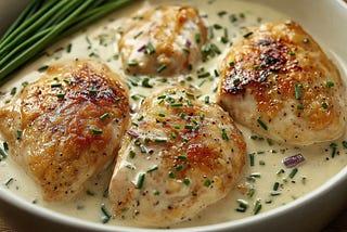 Creamy Garlic Parmesan Chicken Recipe