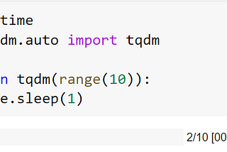 tqdm in While loops