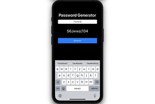 How to Create Your Own iOS Password Generator