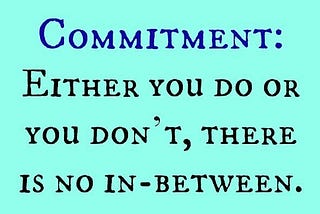 Commitment: People Want Be Consistent With Their Values