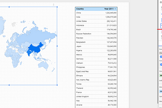 How to create a Choropleth Map on Data Studio in 3 screenshots