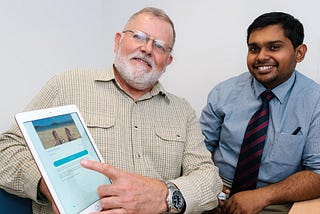 Veteran patients tap in to mobile phone app