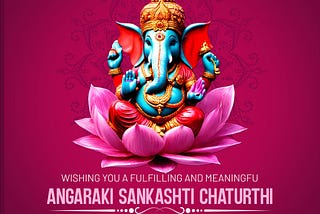 Unlock Creativity with Free Angarki Sankashti Chaturthi Images & Posters from Brands.live