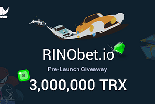 RINObet 3,000,000 $TRX Giveaway