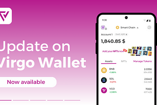 Virgo Wallet v0.8.6 is LIVE: Discover what’s new!