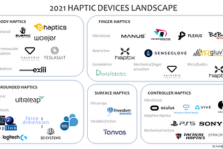 2021 Haptic Devices Landscape