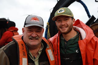 Cody Umentum of Denmark went from a Mexican beach to the FV Wizard fishing boat on Discovery…