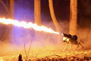Move Over AI: The Hottest Trend in Tech Is Flamethrower Robots