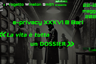 Messaggi di Cassandra/ e-privacy