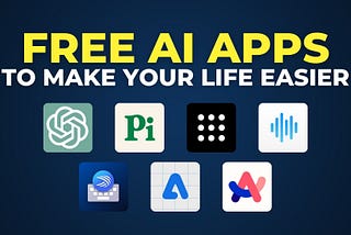 Free AI Apps For Android and iOS