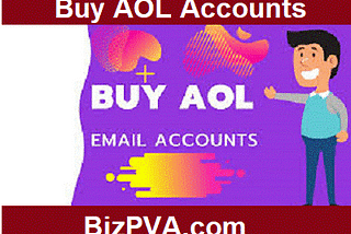 Buy AOL Accounts From Us