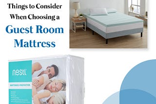 Things to Consider When Choosing a Guest Room Mattress